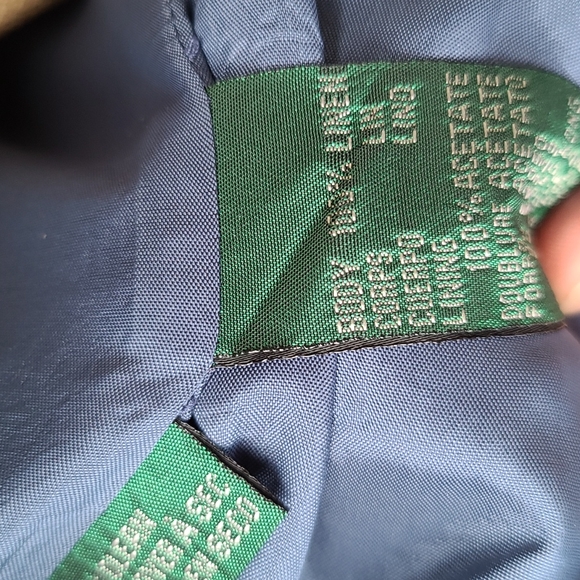 Lauren Ralph Lauren distressed blue linen blazer, size 10P. EUC - Picture 12 of 14